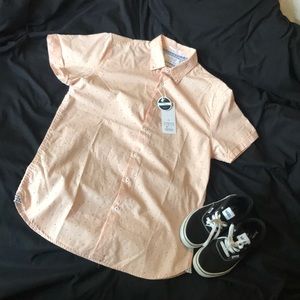 Cactus Man short sleeve button up